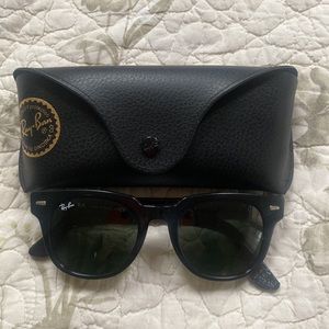 Classic Ray-ban meteor sunglasses in black